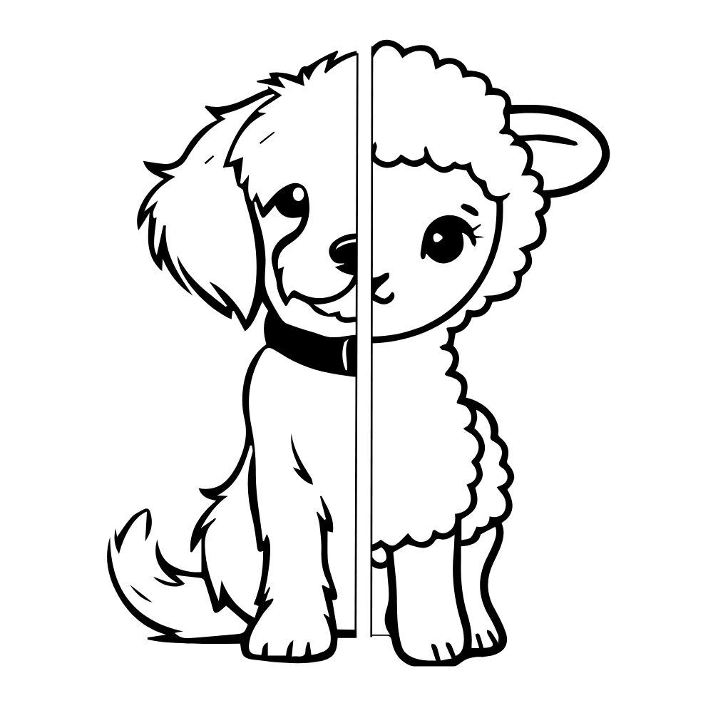 Tričko s potiskem No difference - for animal lovers